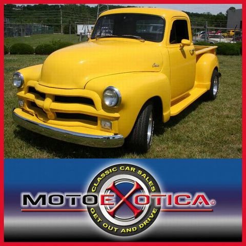 1954 chevy stepside pick up yellow 1954 chevy stepside pick up yellow