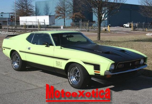 1971 ford mustang mach1 1971 ford mustang mach1