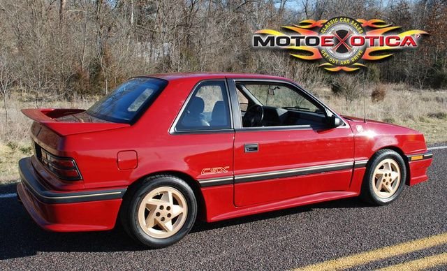 1989 Dodge Shelby CSX | Motoexotica Classic Cars
