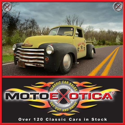 1950 Chevrolet 3100 Rat Rod Pickup | Motoexotica Classic Cars