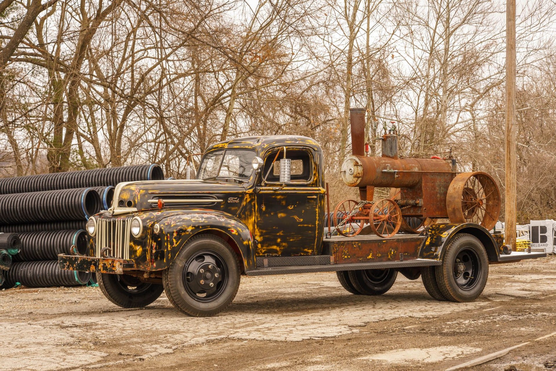 1943 ford 1 5 ton flatbed truck