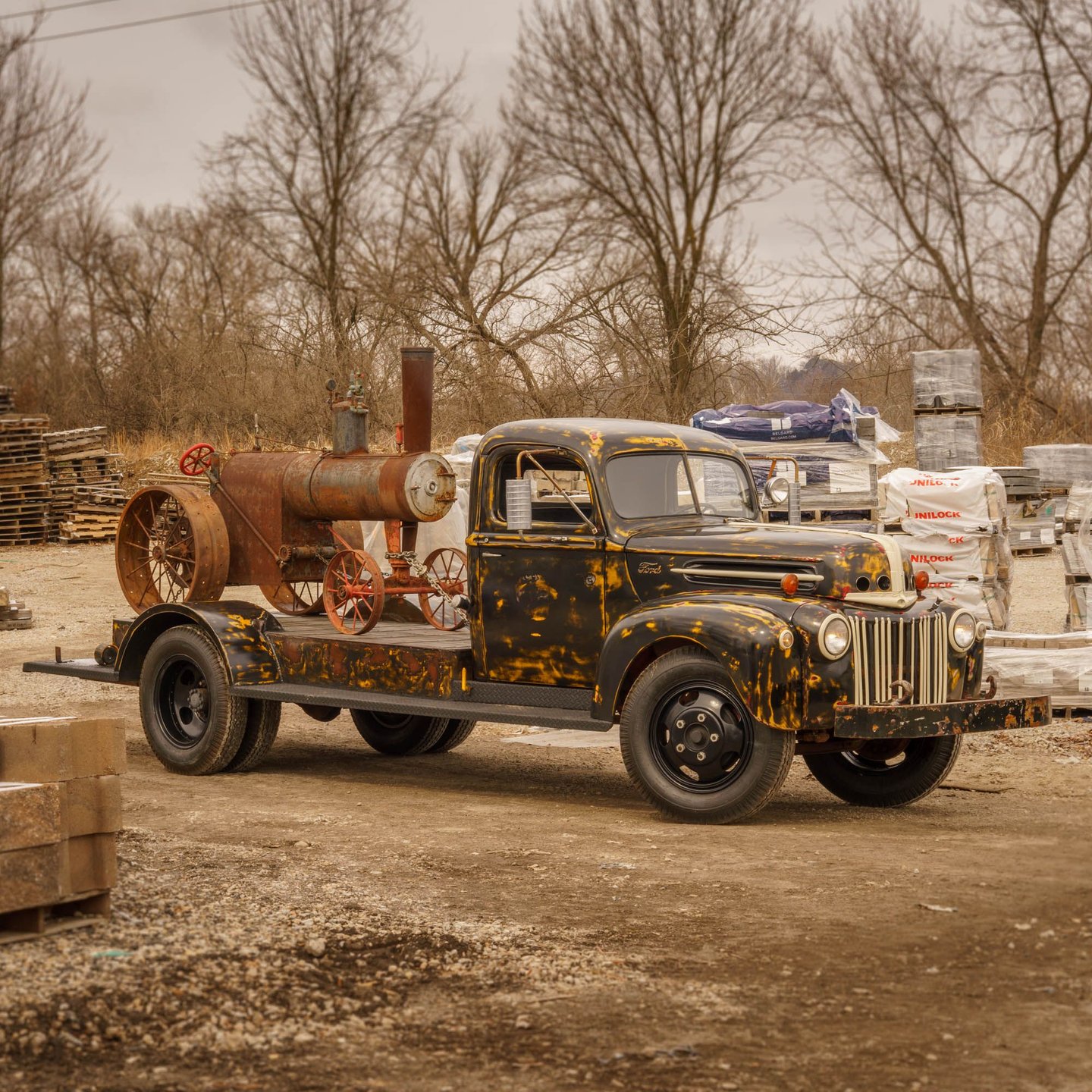 1943 ford 1 5 ton flatbed truck