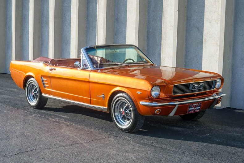 1966 ford mustang c code convertible