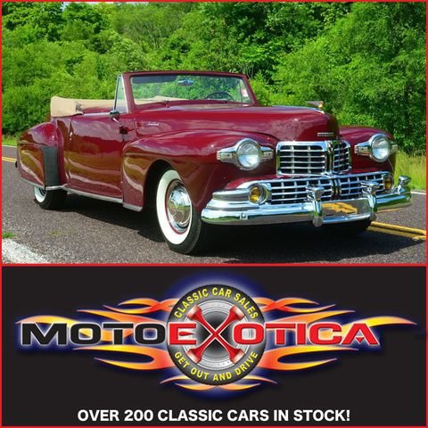 1946 lincoln continental cabriolet 1946 lincoln continental cabriolet