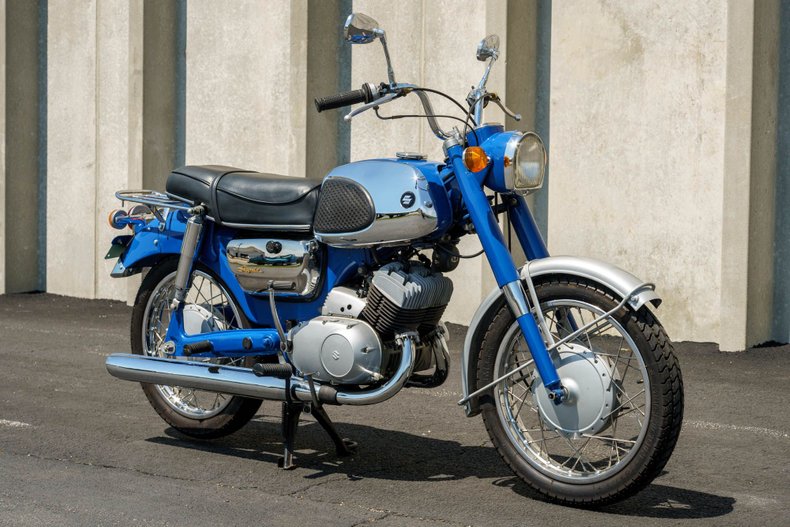 1965 Suzuki Hustler Motorcycle 
