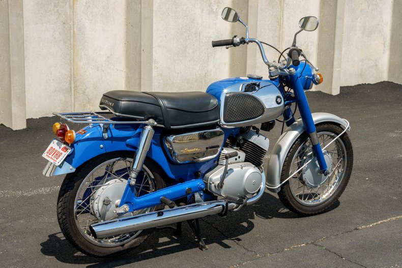 1965 Suzuki Hustler Motorcycle 7