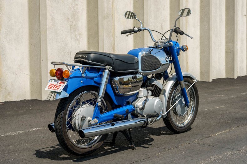 1965 Suzuki Hustler Motorcycle 8