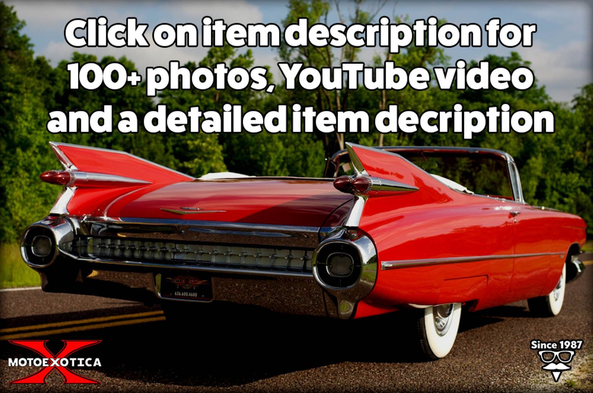 231005 | 1962 Cadillac DeVille | Motoexotica Classic Cars