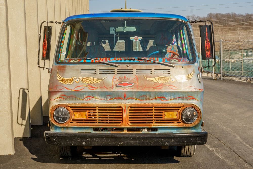 240112 | 1967 Chevrolet G20 ¾-ton Grateful Dead Tribute Van | Motoexotica Classic Cars