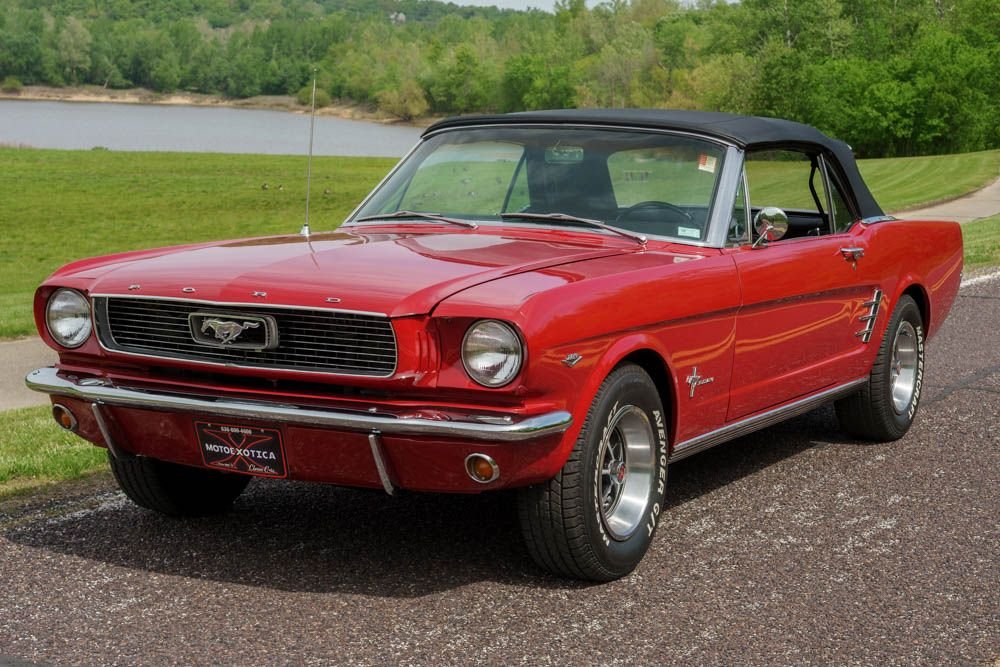 240404 | 1966 Ford Mustang C-Code Convertible | Motoexotica Classic Cars