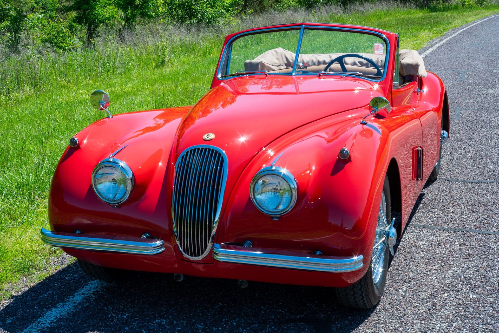 1954 jaguar xk 120 drophead coupe