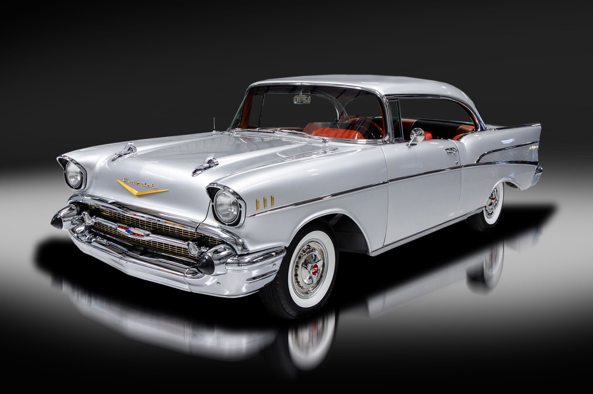 1957 chevrolet bel air sport coupe 283 power pack