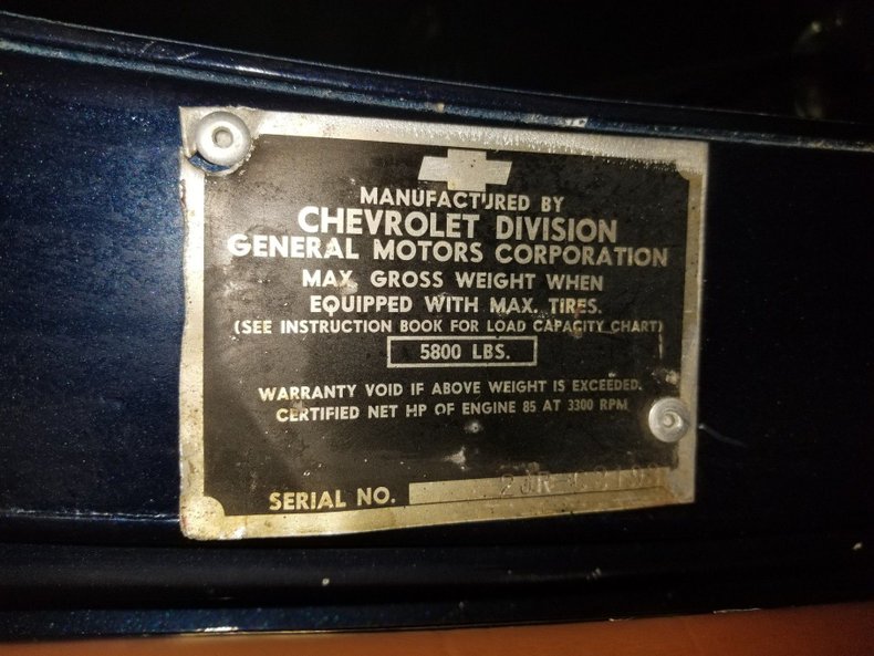 For Sale 1951 Chevrolet Advance