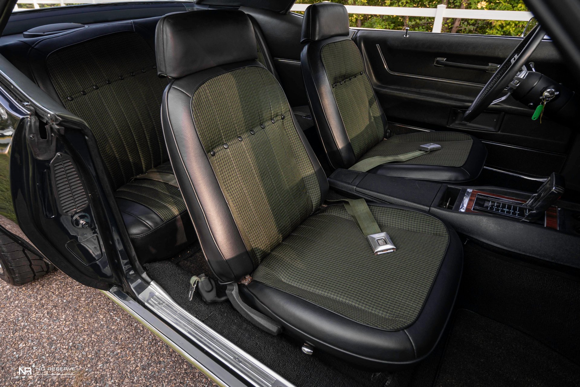 TMI 1969 Camaro Seats, Pro-Series Deluxe Comfortweave, Low-Back, Pair:  Classic Car Interior
