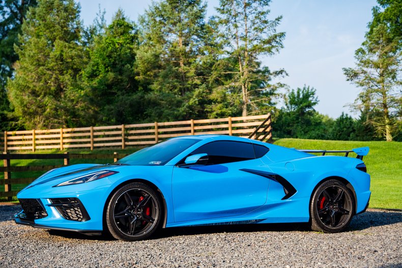 For Sale 2021 Chevrolet Rapid Blue Corvette C8 Stingray Z51