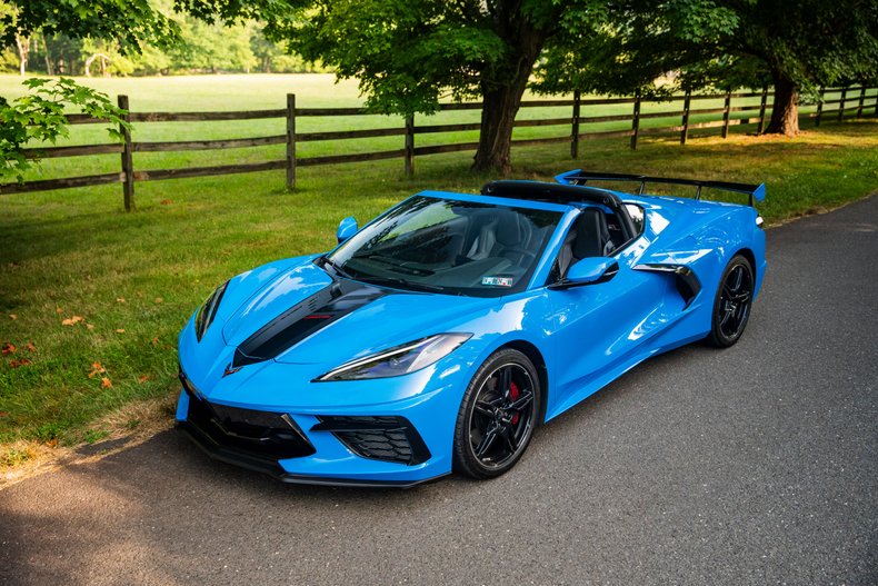 For Sale 2021 Chevrolet Rapid Blue Corvette C8 Stingray Z51