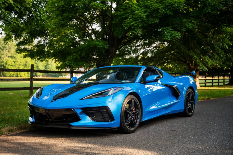 For Sale 2021 Chevrolet Rapid Blue Corvette C8 Stingray Z51