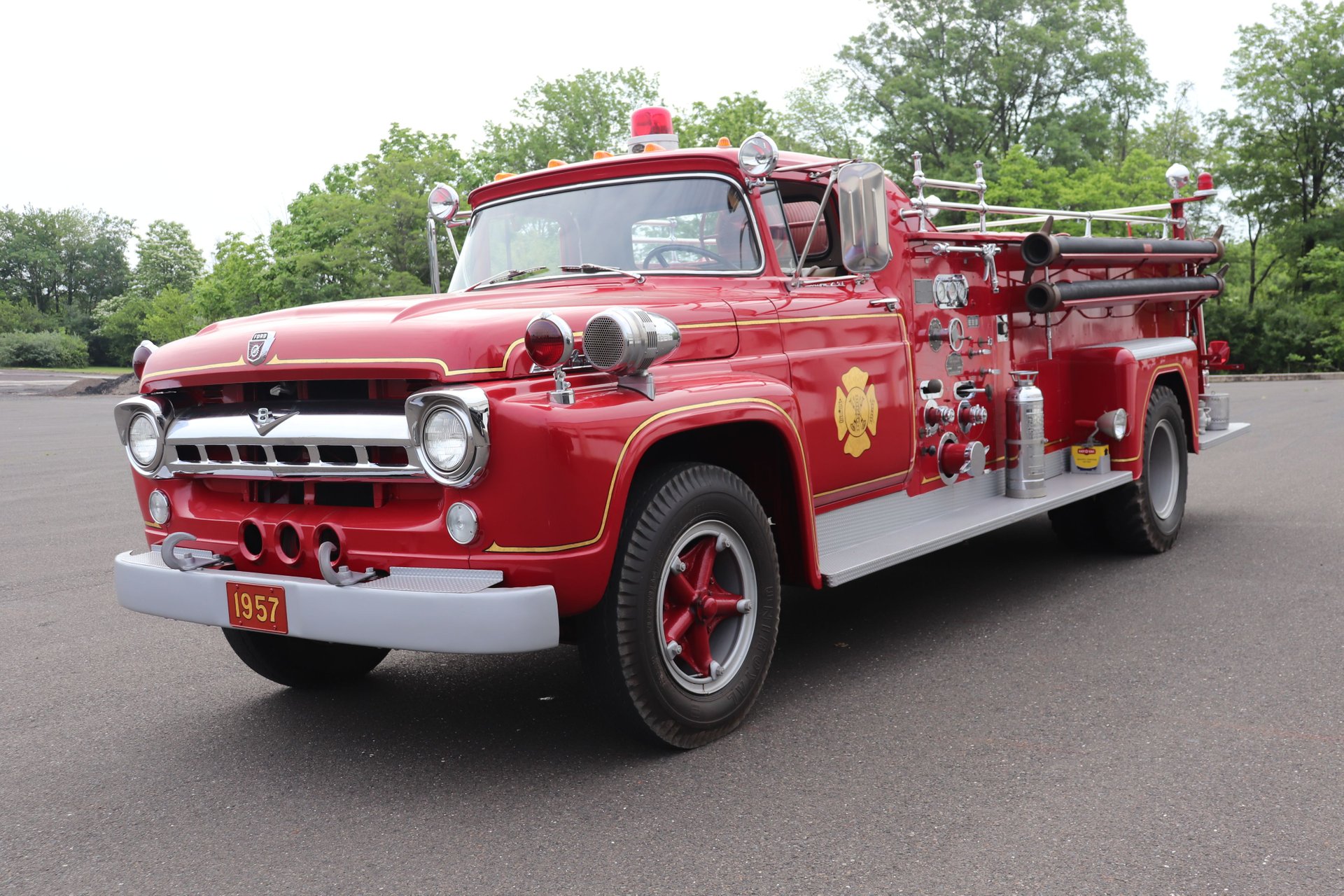 1957 ford f800 fire engine