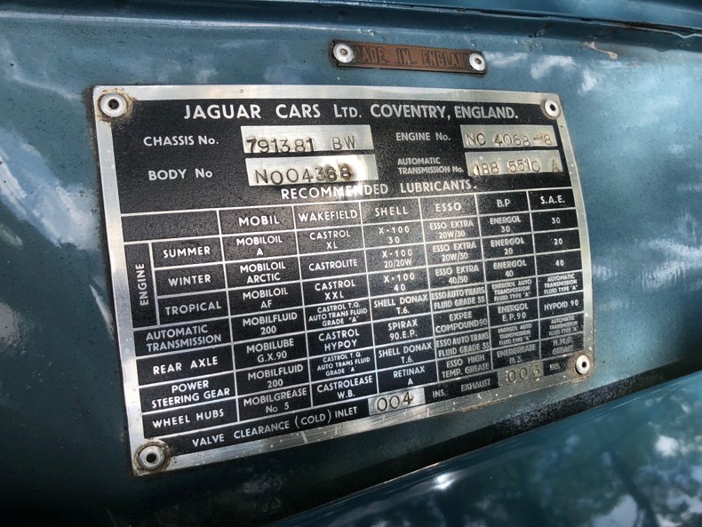 For Sale 1960 Jaguar Mark IX