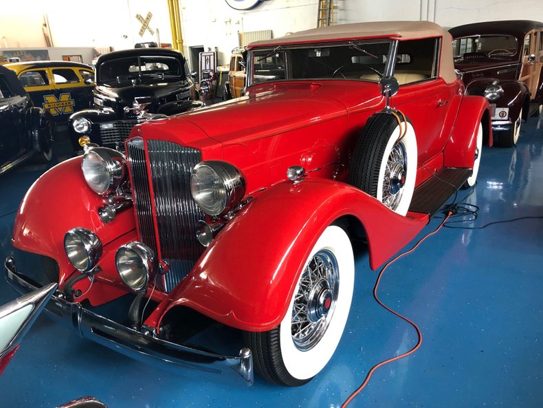 For Sale 1934 Packard Coupe Roadster