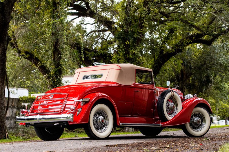 For Sale 1934 Packard Coupe Roadster