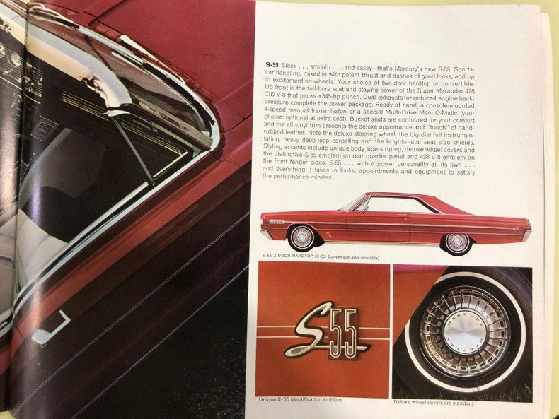For Sale 1966 Mercury S-55