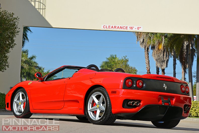 For Sale 2003 Ferrari 360 Spider F1