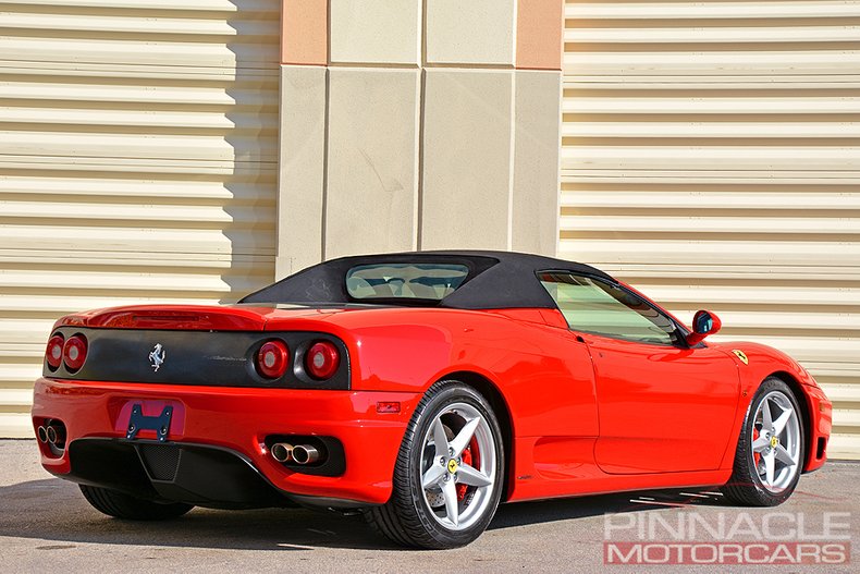 For Sale 2003 Ferrari 360 Spider F1