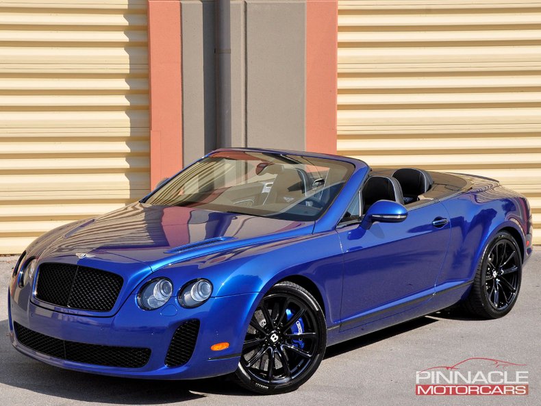 For Sale 2011 Bentley Continental Supersports