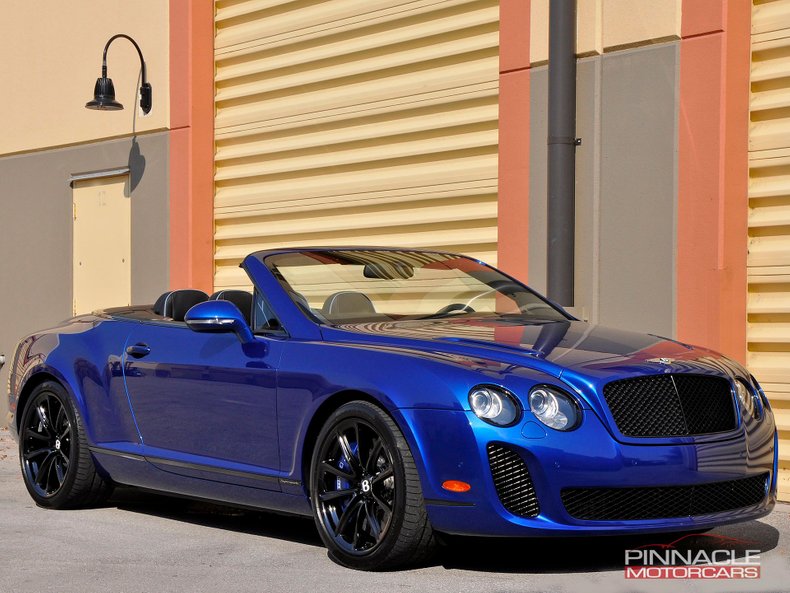 For Sale 2011 Bentley Continental Supersports
