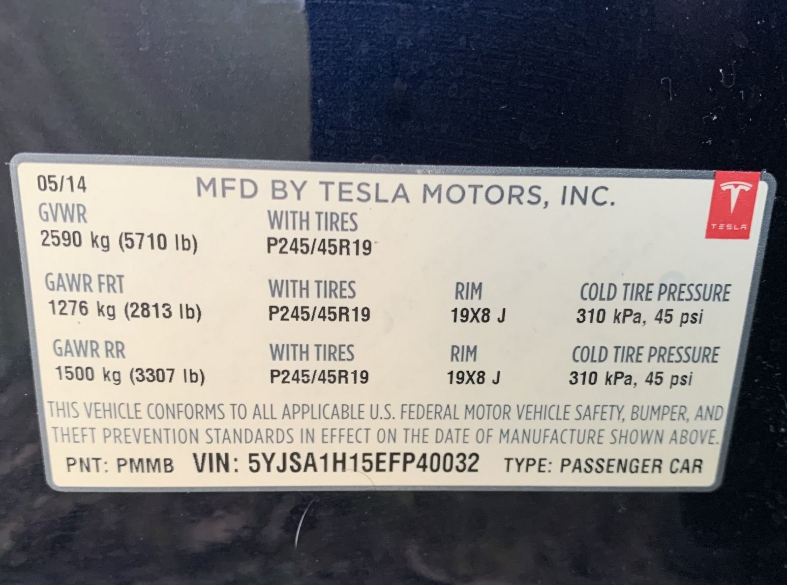 For Sale 2014 Tesla Model S