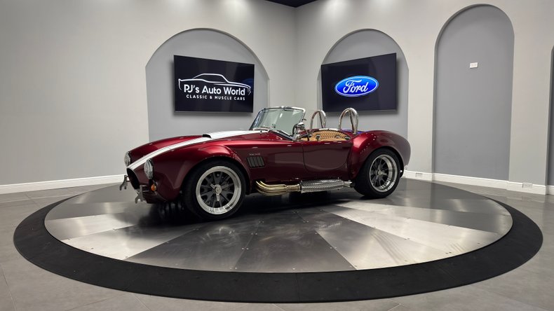 For Sale 1965 Backdraft Racing Shelby Cobra