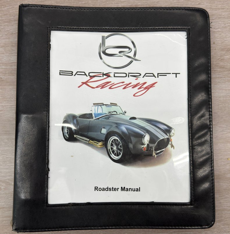 For Sale 1965 Backdraft Racing Shelby Cobra