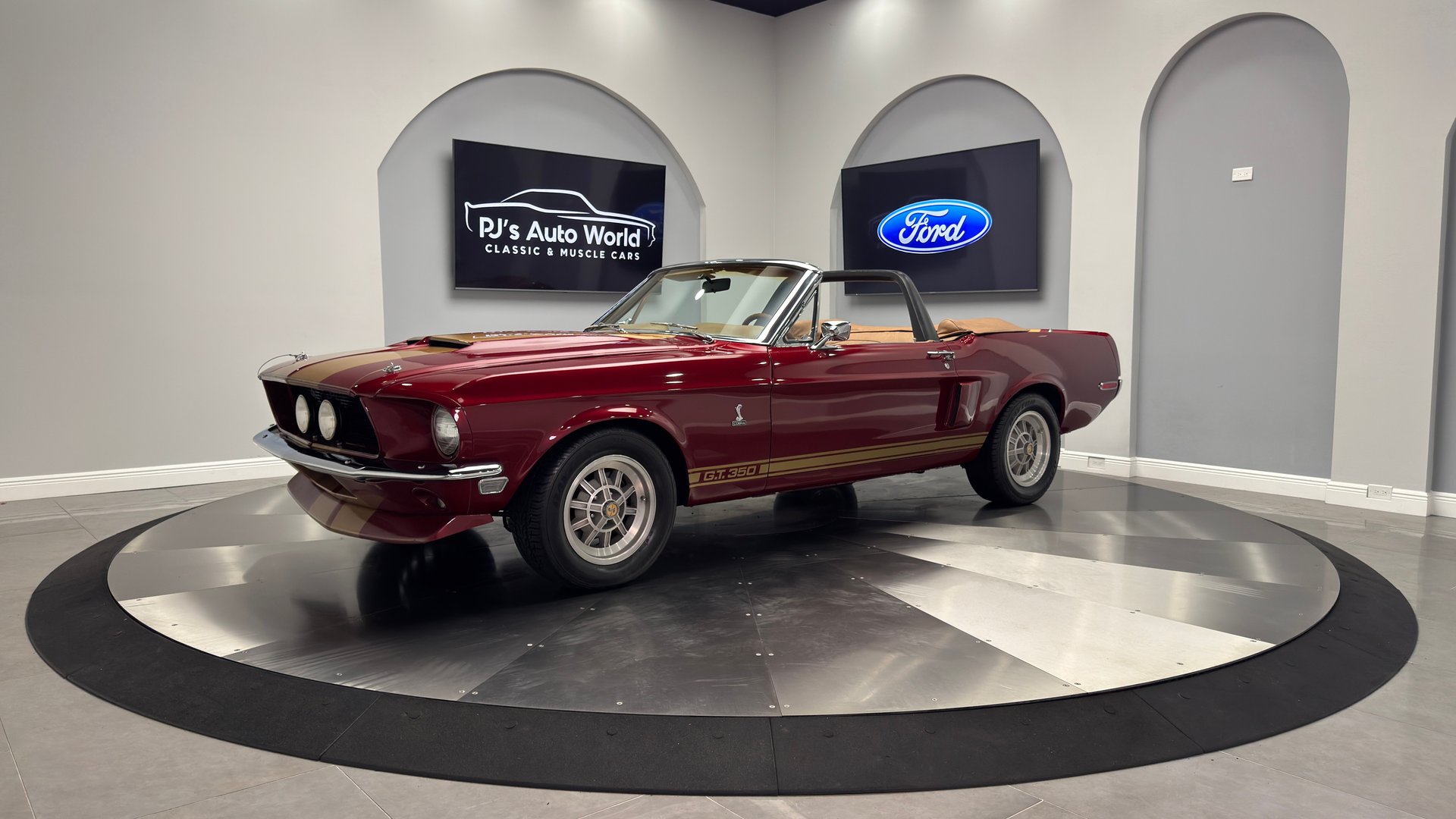 1968 ford mustang convertible gt350 tribute