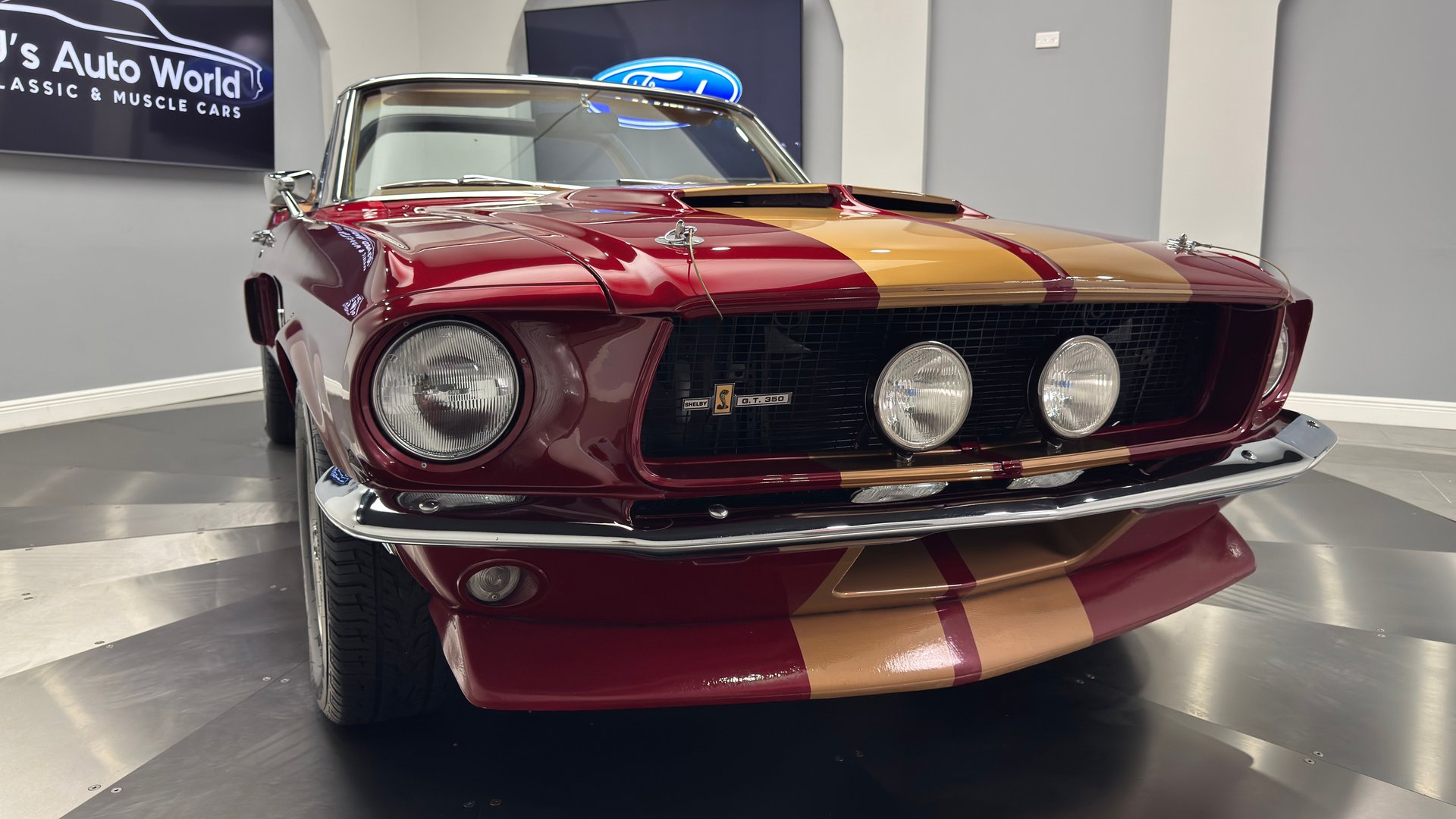 1968 ford mustang convertible gt350 tribute