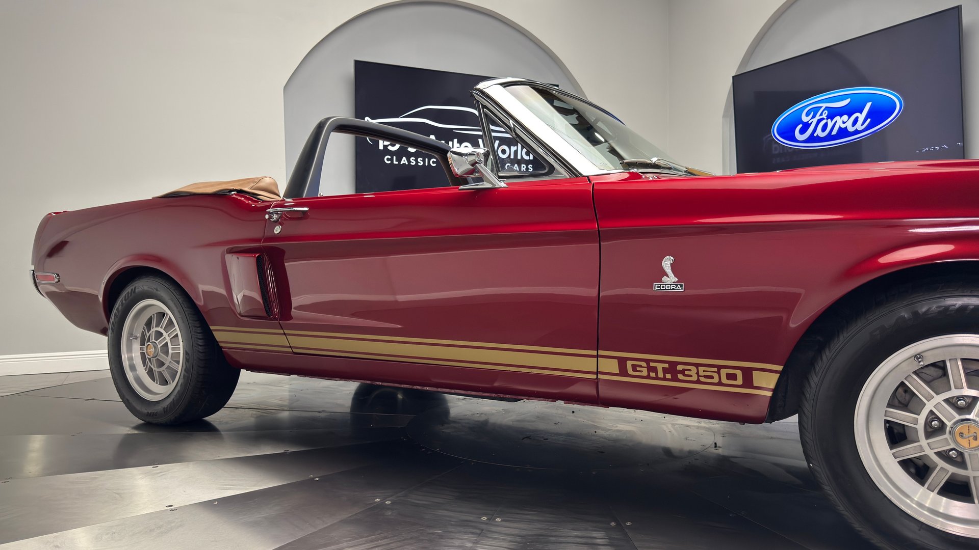 1968 ford mustang convertible gt350 tribute
