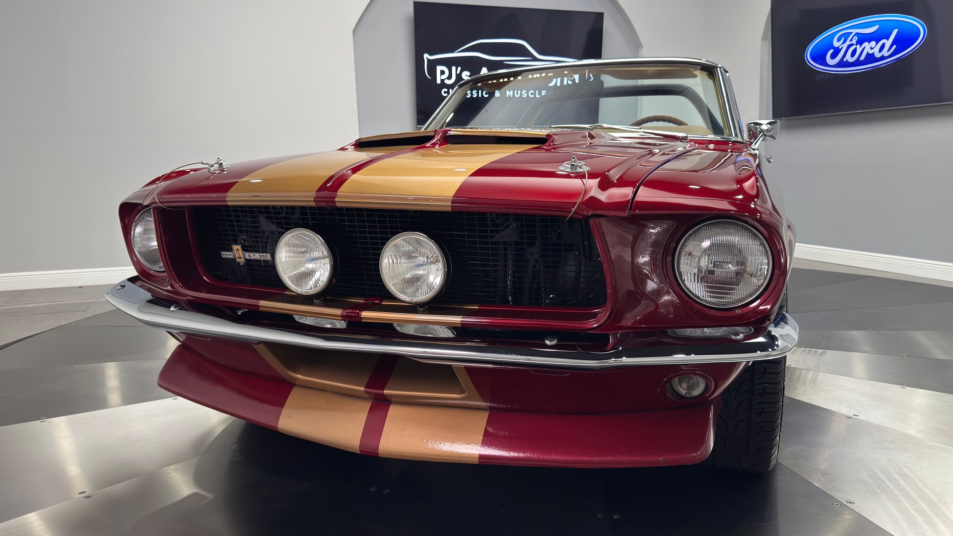 1968 ford mustang convertible gt350 tribute