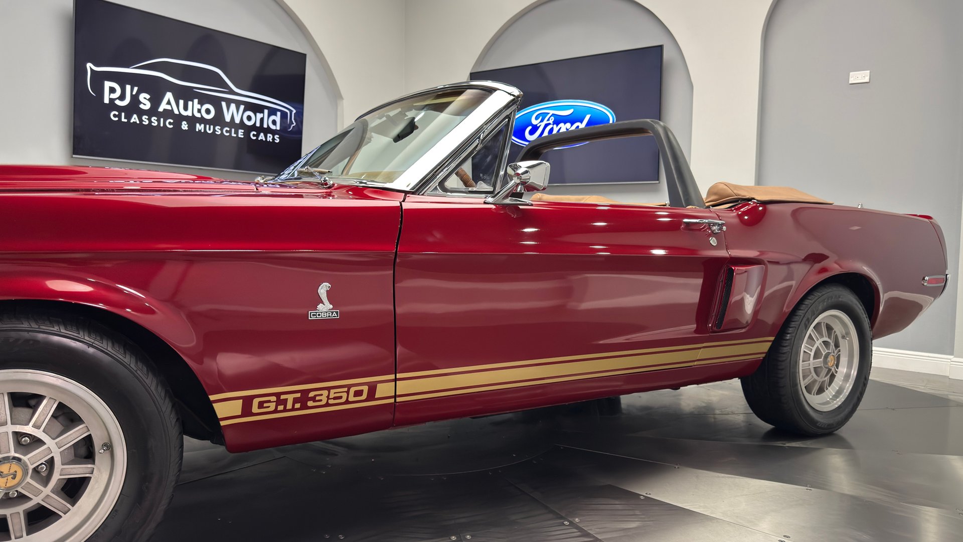1968 ford mustang convertible gt350 tribute