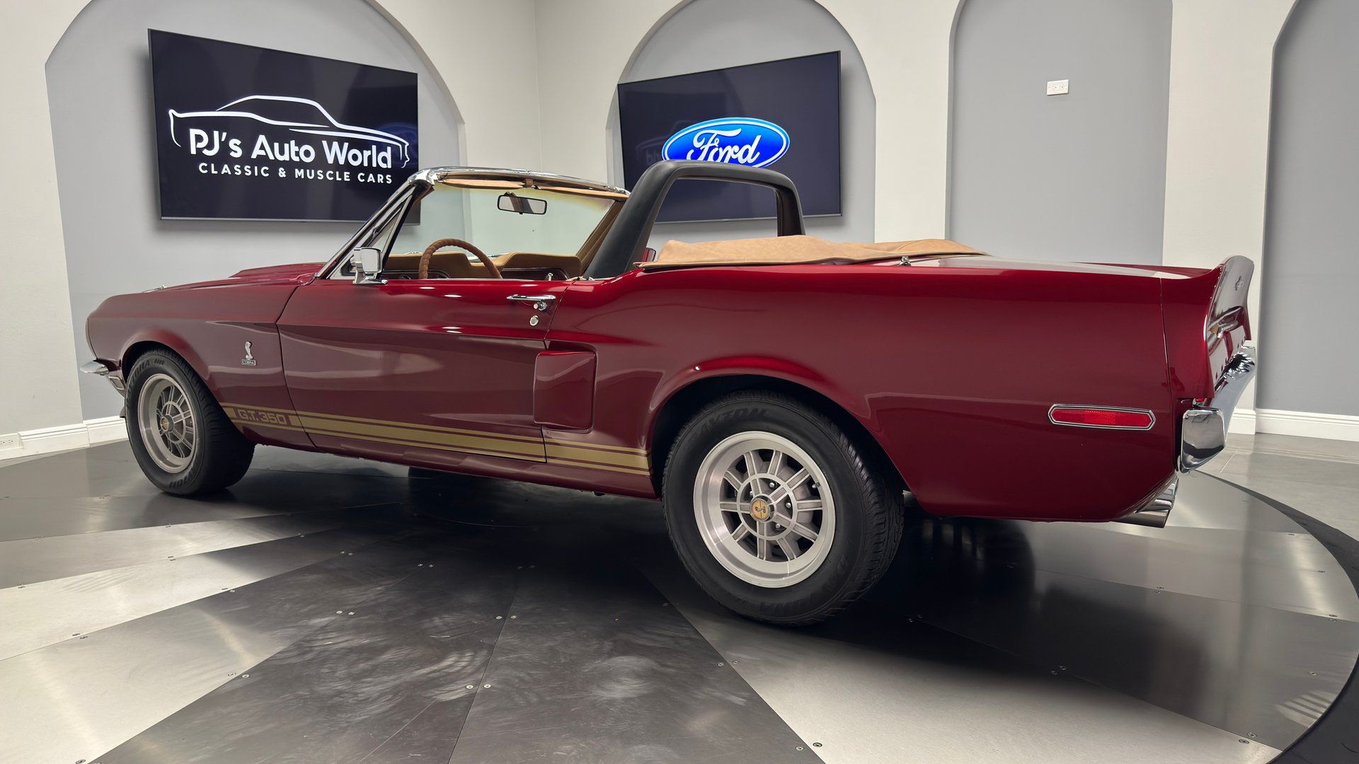 1968 ford mustang convertible gt350 tribute