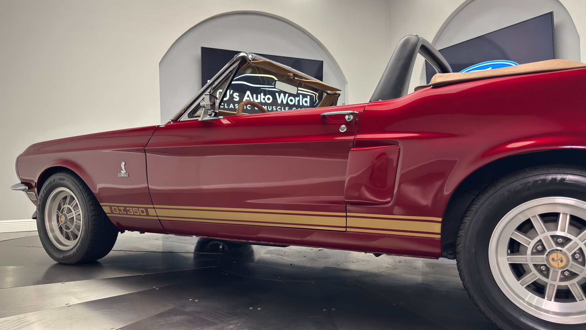 1968 ford mustang convertible gt350 tribute
