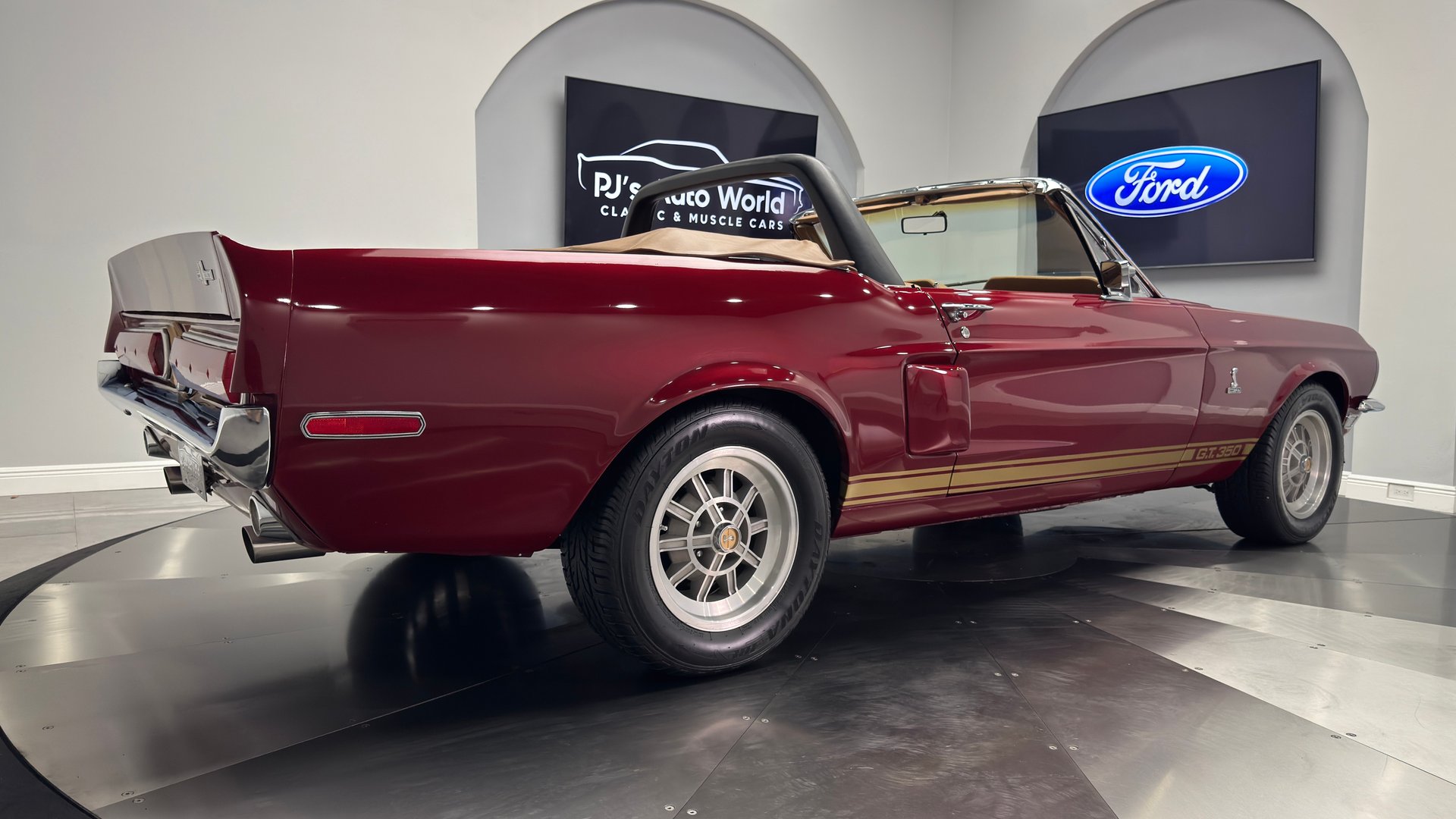 1968 ford mustang convertible gt350 tribute