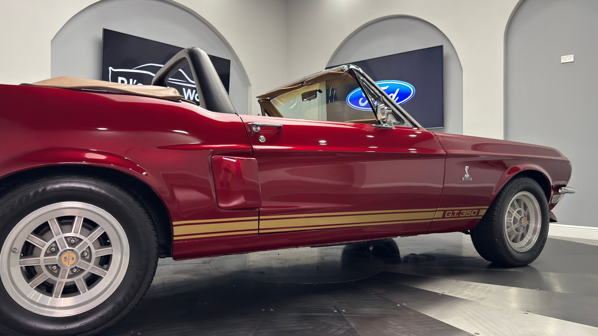 1968 ford mustang convertible gt350 tribute