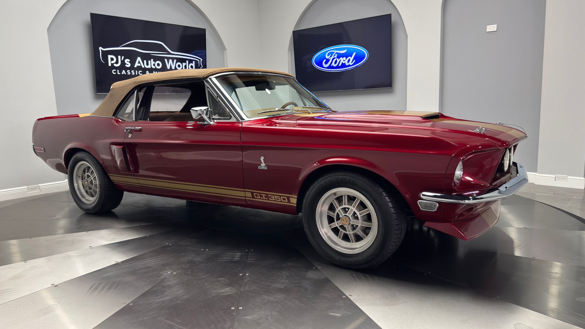 1968 ford mustang convertible gt350 tribute