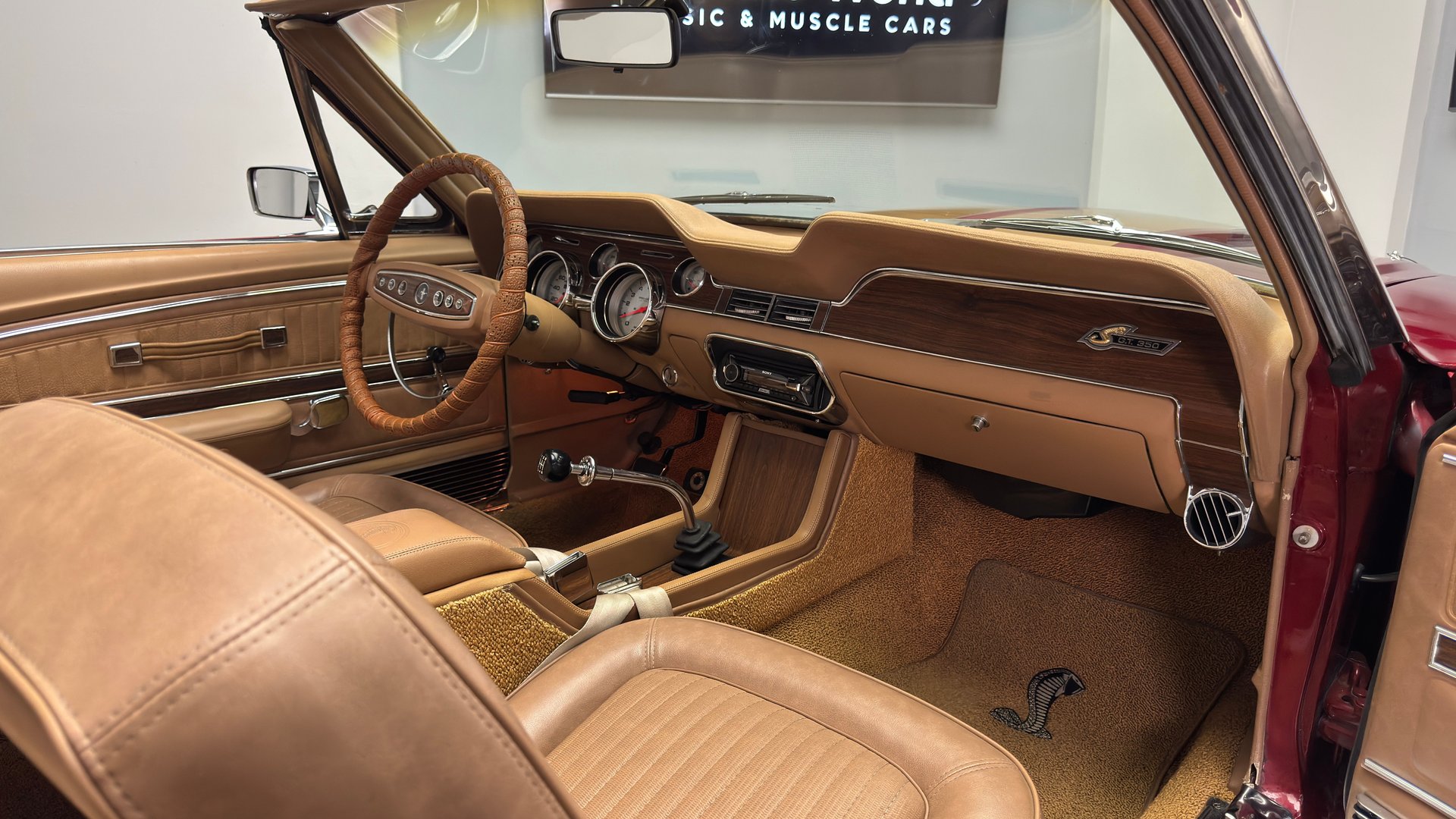 1968 ford mustang convertible gt350 tribute