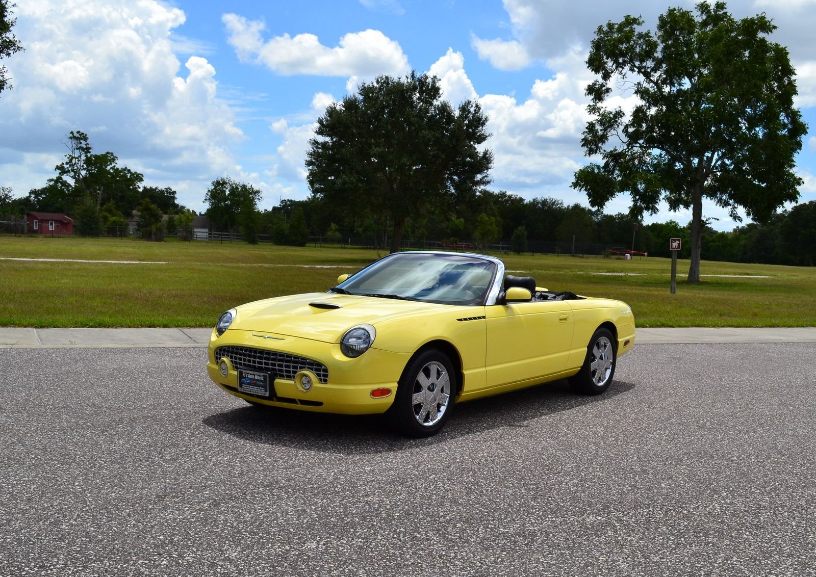 2002 ford thunderbird convertible