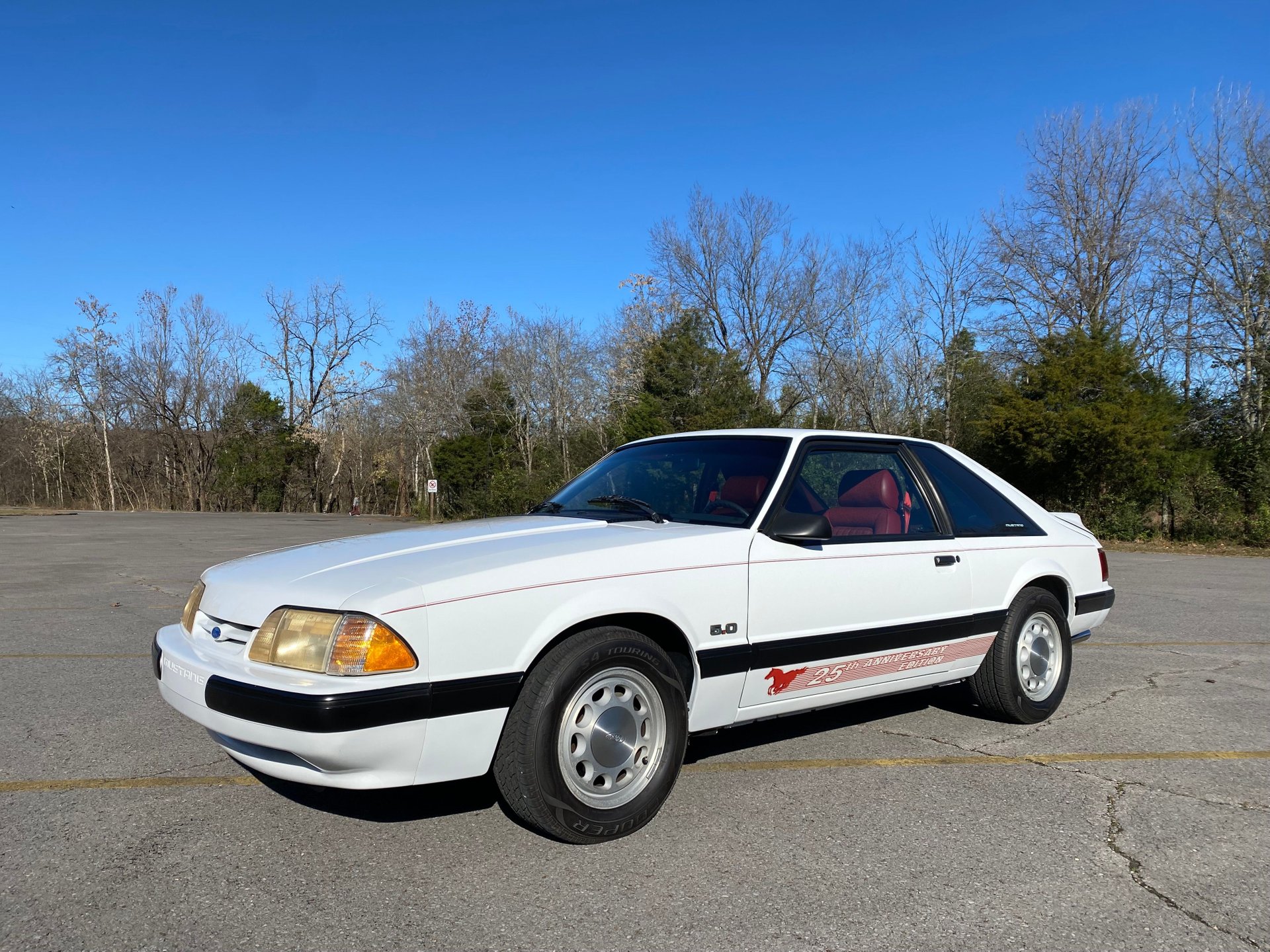 1989 ford mustang 25th anniversary only 2 254mls