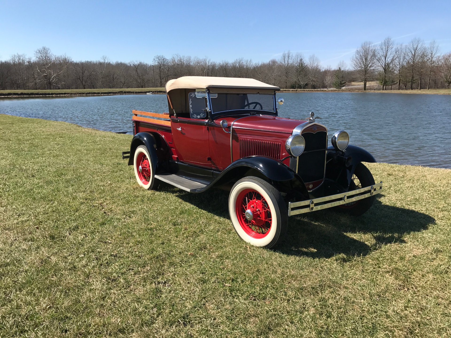 1931 ford model a pickup roadster
