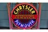 Chrysler Plymouth Tin Neon Sign