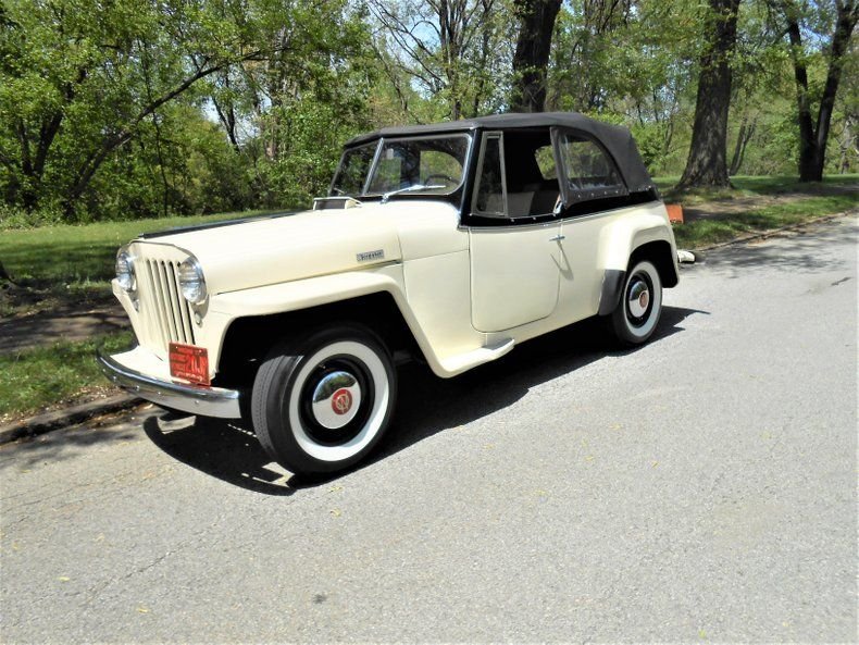 1949 willys overland jeepster convertible