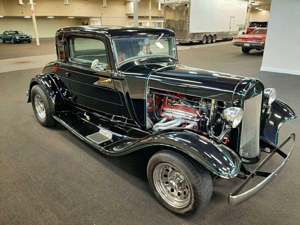 1932 plymouth street rod 3 window coupe